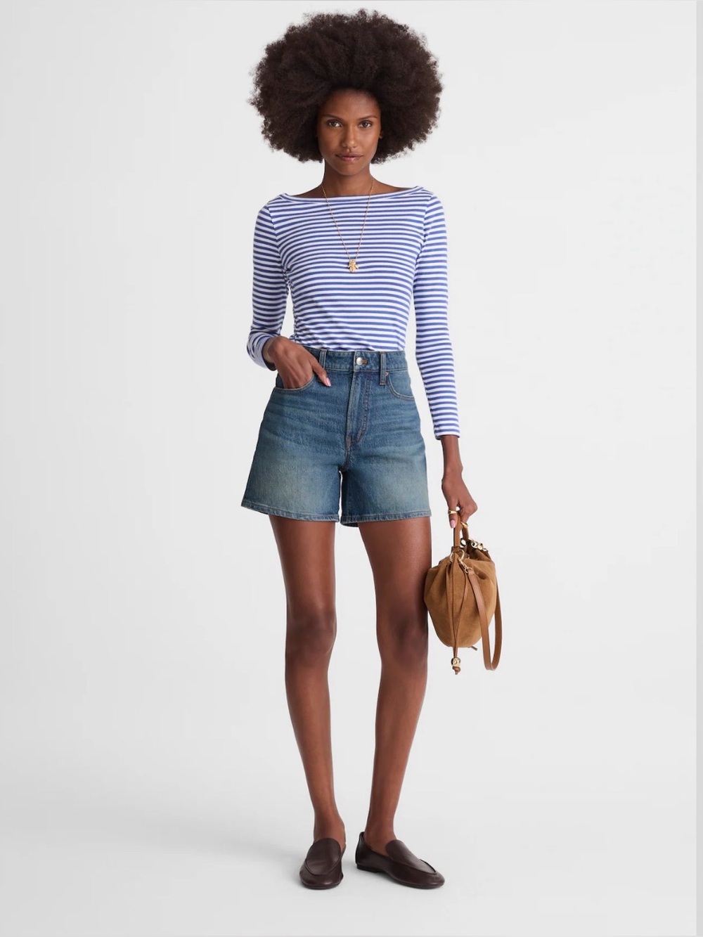 Madewell The Perfect Vintage Mid-Length Jean Short